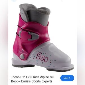 TECNO PRO
G30 KIDS ALPINE SKI BOOT